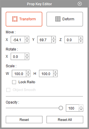 prop animation - UI2